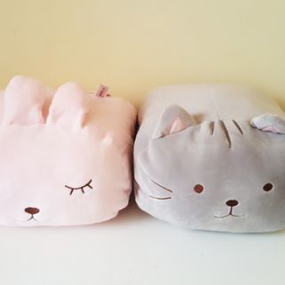 MINISO NAP PILLOWS Squishy Plushies Cat Bunny Rabbit Shopee Philippines