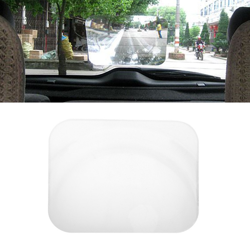 Clear Wide Angle Parking and Reversing Lens for Your Cars Rear View Back Window Self Adhesive Fresnel Mirrors Parts 