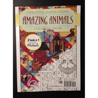 Amazing Animals Coloring Book Printed In The USA Like 2